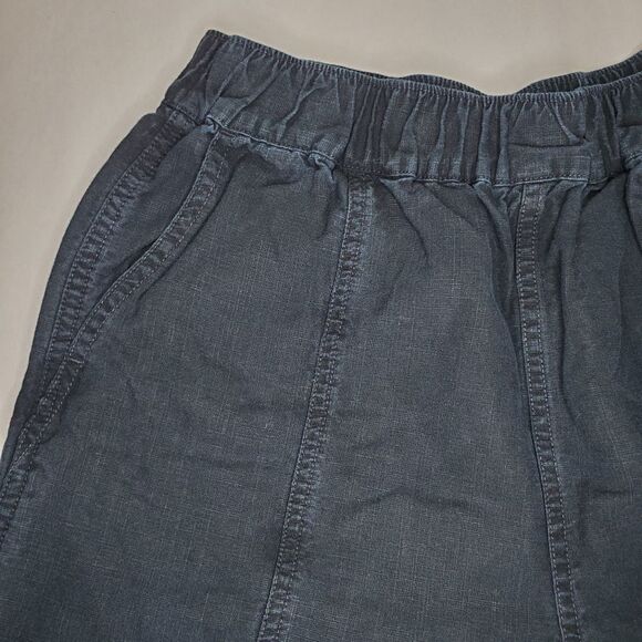 Madewell Linen-Blend Easy Pull-On Shorts Size XS - Picture 8 of 12